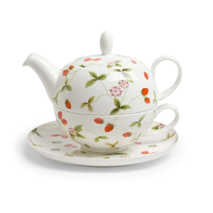 TeaLogic " Mirella " Tea for One Set T-4-1 - leichtes Fine Bone China Porzellan - Bild 1 von 1