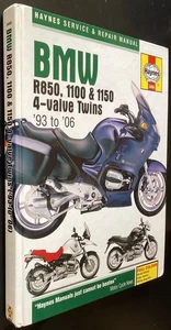 Haynes Manuals Manual 3466 for BMW 4-Valve Twin R850, 1100, 1150 / 1993-2006 - Imagen 1 de 3