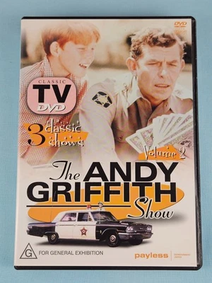 The Andy Griffith Show Volume 2 DVD Region ALL PAL FREE POST - image 1 of 2