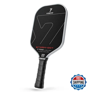 YVmove Pickleball Paddel T700 Raw Carbon 16mm STR-Core Power, Spin, USAPA Approv - Bild 1 von 8