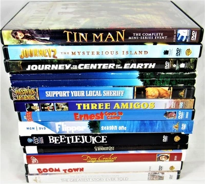 Action Adventure Drama Comedy Fantasy Family Movies DVD Lot 13 GC Free Shipping - Image 1 of 4