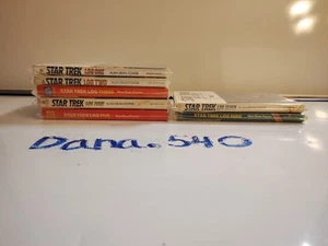STAR TREK Log Book Series ~ Lot of 7 - Allen Dean Foster Books 1-5 Plus 7 & 9 - Picture 1 of 23