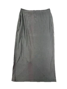 Lululemon Dark Gray Long Flowy Stretch Skirt Size Lg Gym Yoga Casual - Picture 1 of 13