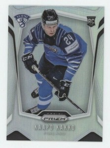 Kaapo Kakko 2019-20 Panini Prizm SILVER PRIZMS TEAM FINLAND Rookie RANGERS QTY