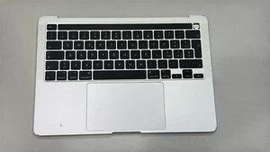 Topcase Clavier QWERTY(INTERNATIONAL) AVEC BATTERIE MacBook Pro 13″ A2289-SILVER - Photo 1/5