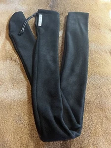 Fleece 80"x3.5" Black Long Bow Sock Sleeve Case Longbow Traditional Archery - Picture 1 of 3