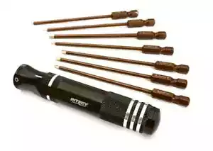 Integy Quickpit 7Pcs Allen HEX Metric & standard Tools Set For RC Car Tools Set - Picture 1 of 1