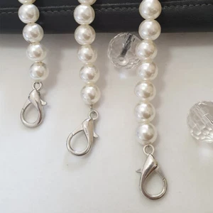 Korean Style Fashion Pearl Strap Pearl Belt For Shoulder Bag Replacement Strap - Photo 1/31