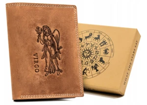 Large men's nubuck leather wallet - Always Wild - Picture 1 of 11