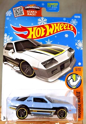 Hot Wheels Target Snowflake #126 Muscle Mania 2016 6/10 Camaro Z28 lavanda wPr5 Foto 1 de 4