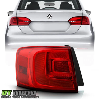For 2011-2018 Volkswagen Jetta w/o Rear Fog Lamp Outer Tail Light Driver LH - Image 1 of 4
