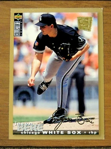 JASON BERE 1995' UDCC SPECIAL EDITION GOLD SIGNATURE #233   CHICAGO WHITE SOX - Picture 1 of 1