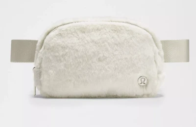 Lululemon Everywhere BELT BAG Plush Fleece Bone Silver NWT New & Sealed - Image 1 of 4
