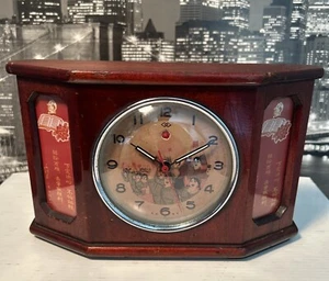 Rare 1960s Chairman Mao Tse Tung Zedong Communist China Red Book Mantel Clock - Picture 1 of 9