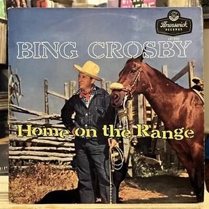 [POP/COUNTRY]~EXC LP~BING CROSBY~Home On The Range~[1957~BRUNSWICK]~UK Import~ - Picture 1 of 5