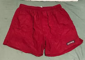 VINTAGE NEW BALANCE Running Gym Shorts Mens 1990s Lined Nylon Shiny Glanz LARGE - Picture 1 of 6