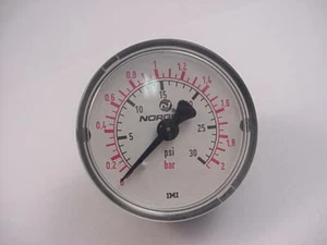 Norton Pressure Gauge 0-30 PSI 1747 ICI 1007 Ships the Same Day of Purchase - Picture 1 of 3