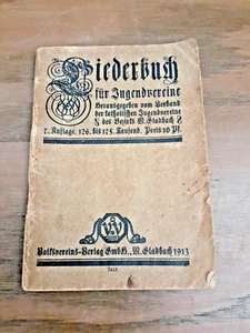 1913 Songbook for German Youth Clubs - Picture 1 of 6