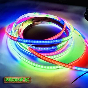 24V 5M WS2814 IC COB RGBW RGBWW LED Pixel Strip Light  Addressable Dream Color - Picture 1 of 11