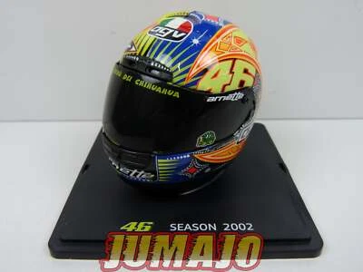 CMR39 CASQUES MOTO HELMET GP 1/5 VALENTINO ROSSI : 2002 Season - Photo 1/4
