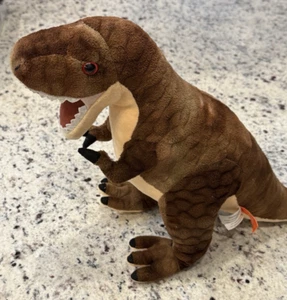 Wild Republic Dinosaur Plush T-Rex Brown/Beige 19" - Picture 1 of 6