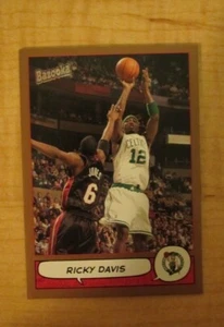 2004-05 Topps Bazooka Gold Ricky Davis #19 Boston Celtics - Imagen 1 de 2