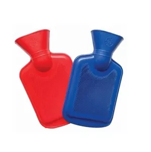 2 x Heißwasserflaschen Naturkautschuk Wärmetherapie Wärmer Schmerzlinderung 1 Liter 2er-Pack - Bild 1 von 4