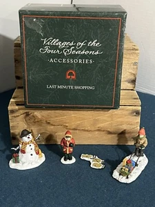 Juego de 4 figuras Lang and Wise Christmas Villages 30140300 - Imagen 1 de 5