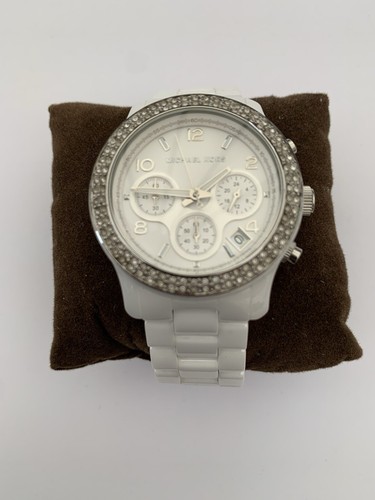 MICHAEL KORS Orologio Donna Cronografo Michael Kor’s Ceramica Bianca MK 5188