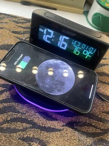 LED Digital Alarm Clock Light Effects Calendar Temperature - Picture 1 of 8