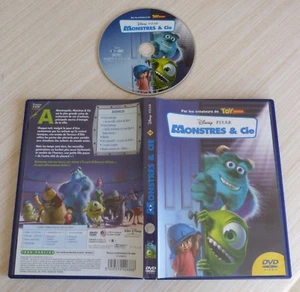 DVD WALT DISNEY PIXAR MONSTRES & CIE N° 64 LOSANGE JAUNE - Foto 1 di 1