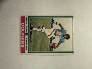 1974 Topps Football #170 Eugene "Mercury" Morris Dolphins EXMT - Bild 1 von 2