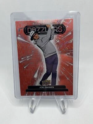 2024 Upper Deck - Dazzlers Pink #DZ-42 Joel Dahmen, Joel Dahmen (RC) - Image 1 of 2