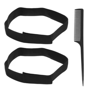 Fasce elastiche per parrucche pettine pizzo fascia per sciogliere parrucca fascia per posa capelli styling nuovo - Foto 1 di 12
