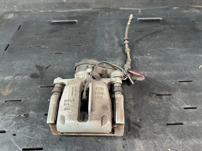 2015-2018 Porsche Macan S Rear Left Driver Side Brake Caliper w Parking Motor - Image 1 of 4