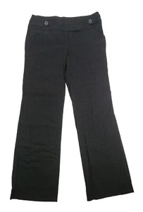Rare! - My Michelle Women’s Trouser Dress Pants Black Pin Stripe Sz 9 mymichelle - Picture 1 of 8