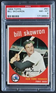 1959 Topps #90 Bill Skowron PSA 8 NM-MT - Picture 1 of 2