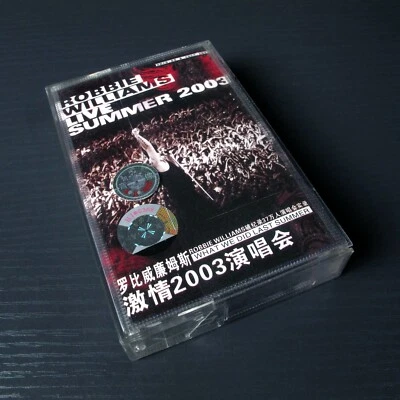 Robbie Williams - Live Summer 2003 激情2003演唱会 CHINA Import Cassette Tape #0705* - Image 1 of 4