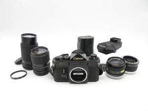 Konvolut LOT Canon F1 F 1 Kamera + Objektive - Picture 1 of 24