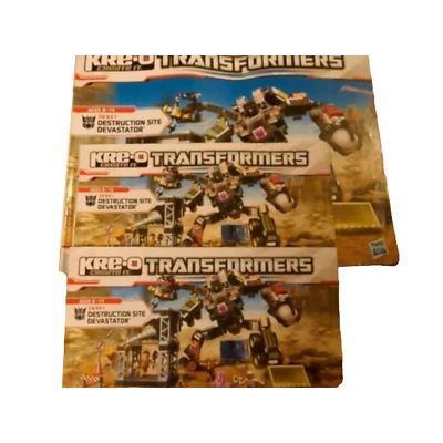 Kre-o Transformers Folletos de instrucciones Manual Destrucción Sitio Devastador 36951 Foto 1 de 4