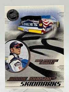 Jimmie Johnson 2003 Press Pass Eclipse Skidmarks Race Used Tire Enhanced H5 - Picture 1 of 2