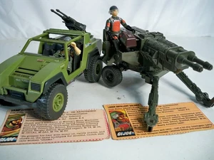 K25i88421 HAL & VAMP W/ CLUTCH & GRAND SLAM 100% COMPLETE 1983 GI JOE VINTAGE - Picture 1 of 22