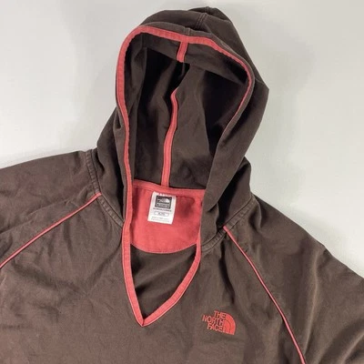 Sudadera con Capucha The North Face Mujer Pequeña Marrón Serie Flight Sudadera Cuello en V Damas Foto 1 de 4