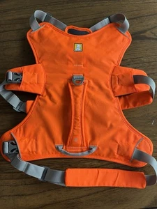 Ruffwear Web Master Dog Harness With Handle Blaze Orange Sz L/XL - Picture 1 of 15