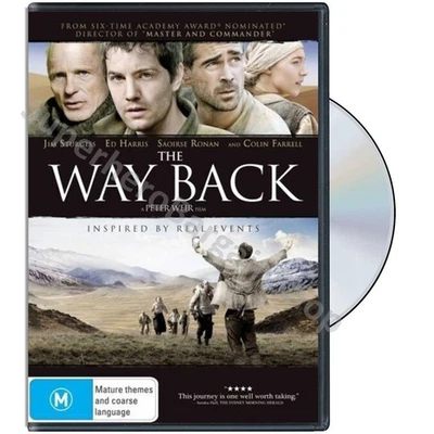 The Way Back (DVD, 2010) PAL Region 4 (Jim Sturgess, Ed Harris, Colin Farrell) - Image 1 of 4