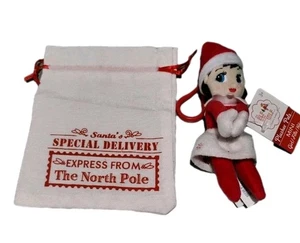 Elf on The Shelf Plushee Pals Mädchen Elfe Mini Clip-Ons Rucksack mit gratis Tasche - Bild 1 von 2