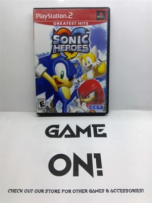 Sonic Heroes (PlayStation 2, 2005) Complete w/ Manual - Fast Free Ship - Image 1 of 4