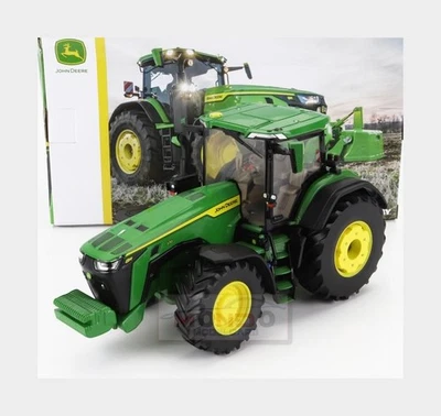 1:32 BRITAINS John Deere 8R 370 Tractor 2020 Green Yellow LC43289 Model - Image 1 of 2