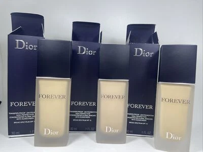 NIB Dior Forever Matte Skincare Foundation Spf 15 Full Size 1 oz $55 Pick Shade! - Image 1 of 4