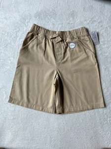 365 Kids Garanimals Boys Cream Pockets Elastic Waist Woven Shorts Size 8 NWT - Picture 1 of 12